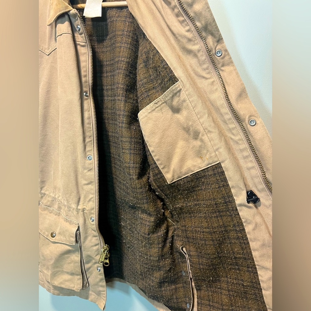 Carhartt Brown Canvas Field Jacket - Picture 4 of 13